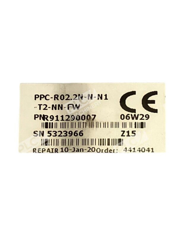 Rexroth R911290007 PPC-R02.2 24VDC 4A Controller PPC-R02.2N-N-N1-T2-NN-FW - Image 3
