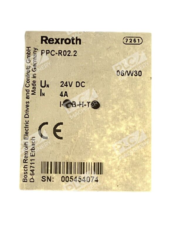 Rexroth R911290007 PPC-R02.2 24VDC 4A Controller PPC-R02.2N-N-N1-T2-NN-FW - Image 4