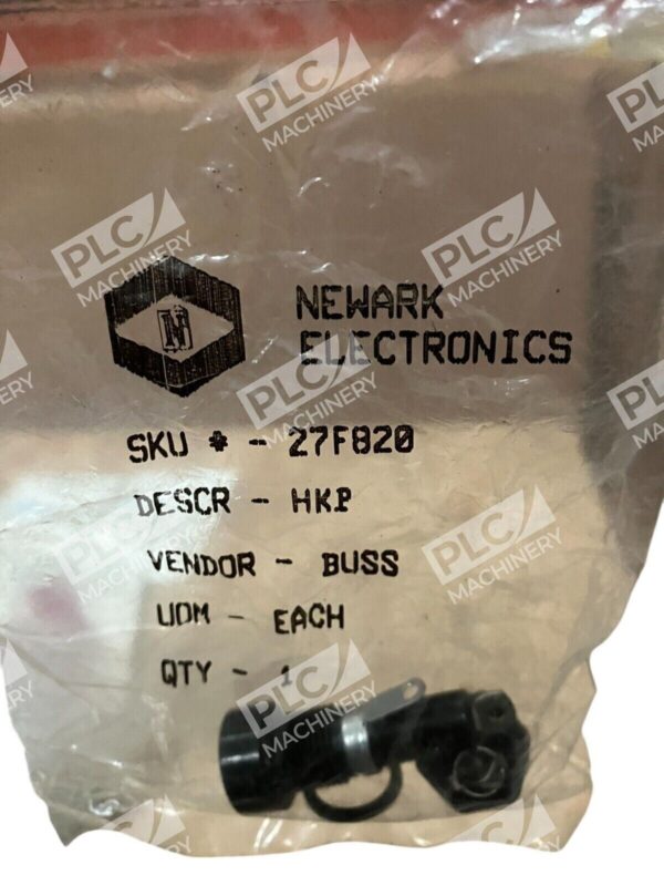 Newark Electronics HKP Buss Fuse Holder 27F820 - Image 2