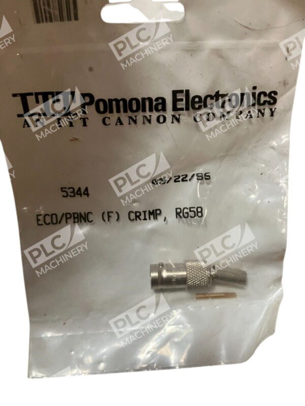 ITT Pomona Electronics ECO/PBNC (F) Crimp RG58 5344 - Image 2