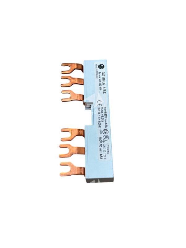 Lot of 4 Allen-Bradley 140-L12 Commoning Link 65A 690V 3-Phase Copper for 140-MN - Image 3