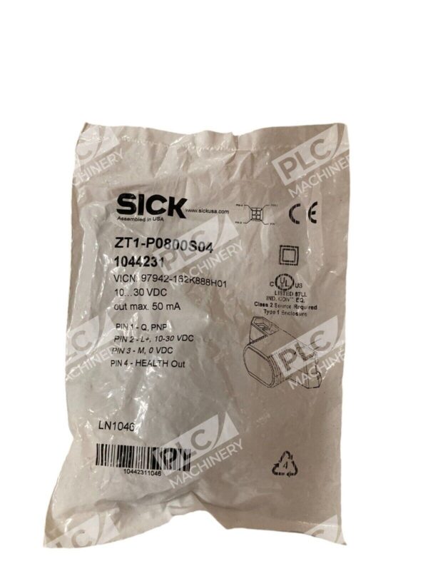 Sick Photoelectric Sensor 1044231 ZT1-P0800S04