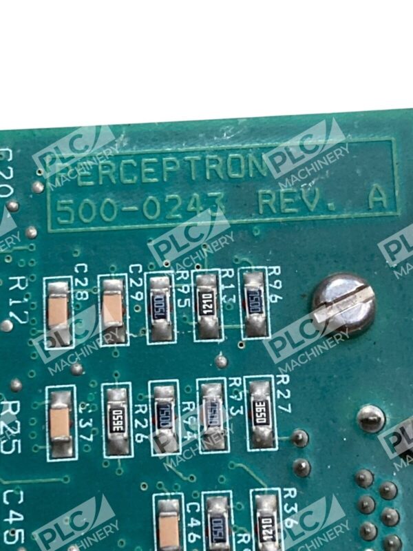Perceptron Communication PLC Circuit Board 500-0243 Rev A - Image 5