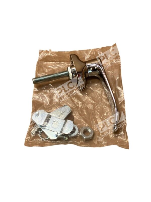 Southco SOU92-31-131 L Handle Non-Locking Bright Chrome - Image 3