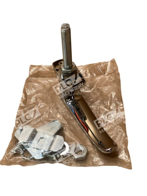 Southco SOU92-31-131 L Handle Non-Locking Bright Chrome - Image 4