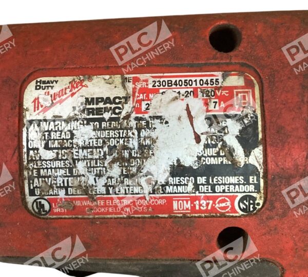 Milwaukee Heavy Duty 7A 120V 1/2" Impact Wrench 9071-20 - Image 4