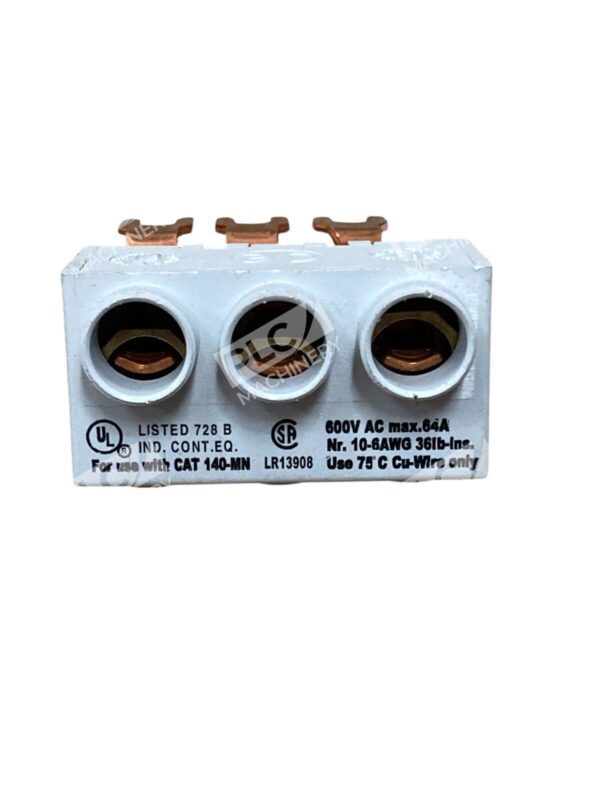 Lot of 5 Allen Bradley 140-L2 Terminal Link 3-Phase 63A 600V for 140-MN - Image 2