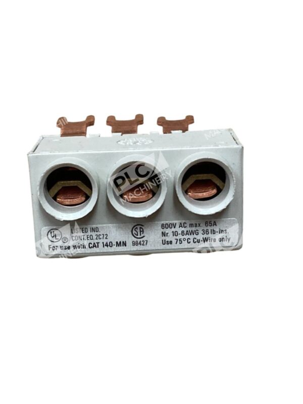 Lot of 7 ABB S1-M1-25 Terminal Block 600V 65A 10-6 AWG for Industrial Power - Image 2