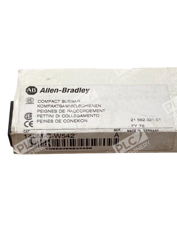 Lot of 3 Allen Bradley 140M-C-W542 Compact Busbar 3-Phase 600V 64A - Image 4