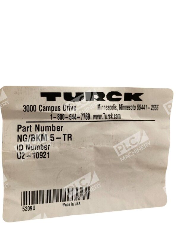 Turck Connector NG/BKM 5-TR - Image 2