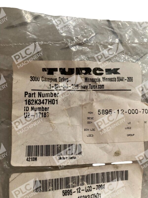 Turck Connector U2-18183 162K347H01 - Image 2