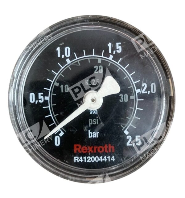 Rexroth 0-36psi 0-2.5bar Pressure Gauge R412004414