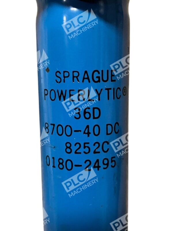 Sprague 36D 8252C 8700-40DC Powerlytic Capacitor 0180-2495 - Image 2