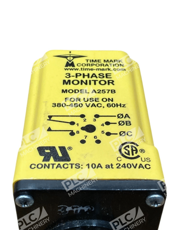 TIME MARK A257B-480VAC3-PHASE POWER MONITOR