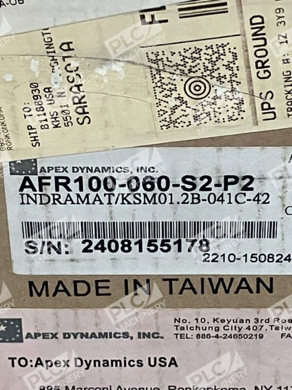 Apex Dynamics Indramat KSM01.2B-041C-42 Planetary Gearbox AFR100-060-S2-P2 - Image 3