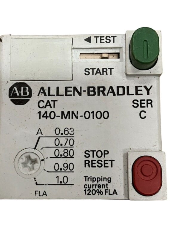 Allen Bradley 140-MN-0100 /C Manual Motor Starter - Image 3