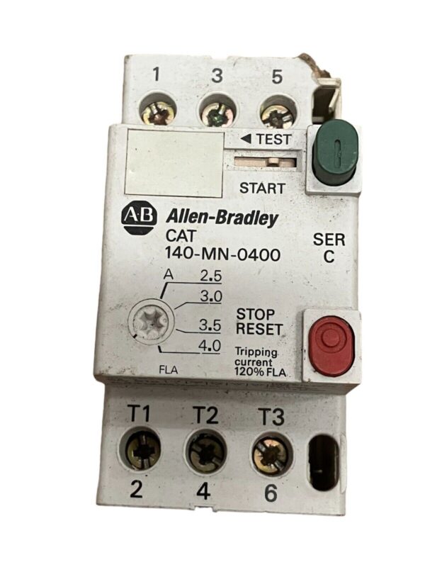 Allen Bradley 140-MN-0400 /C Manual Motor Starter