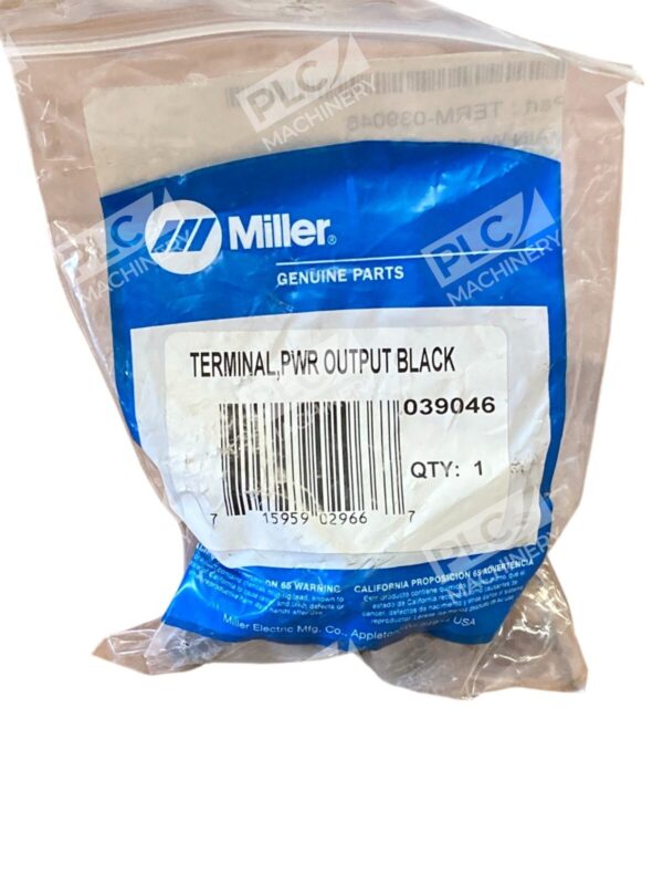Miller Terminal Power Output Black 039046