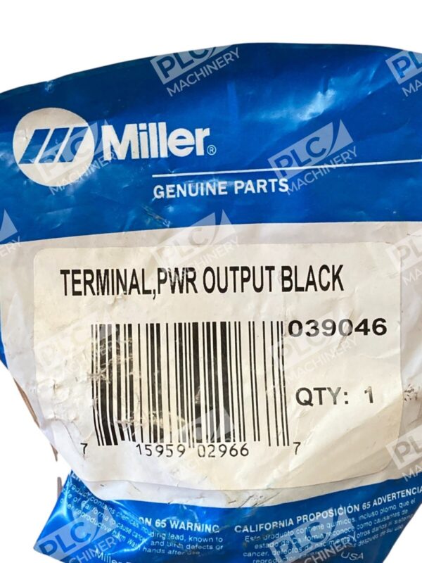 Miller Terminal Power Output Black 039046 - Image 2