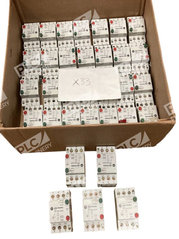 Lot of 33 Allen Bradley 140-MN-0100 Manual Motor Starter 0.63-1.0A 3-Phase - Image 2