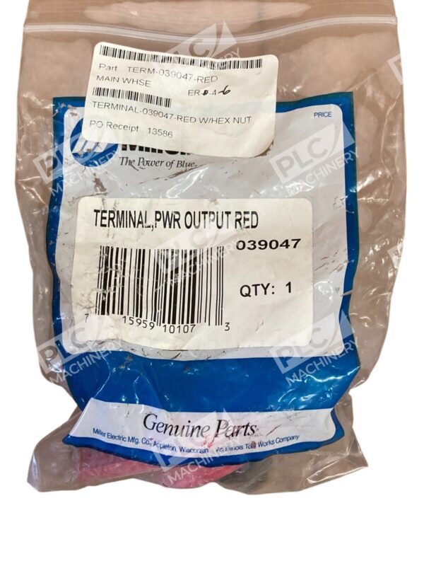 Miller Terminal Power Output Red 039047