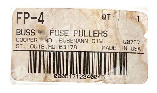 Bussmann Cooper 1-3/4"-2-1/2" Buss Fuse Puller FP-4 - Image 4