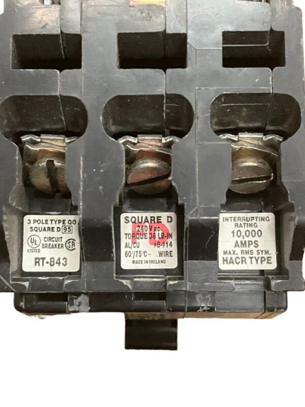 Square D 10000AIC Circuit Breaker 240VAC RT-843 - Image 2
