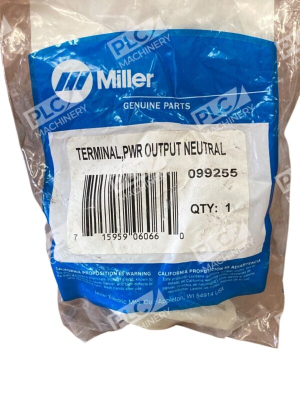 Miller Terminal Power Output Neutral 099255