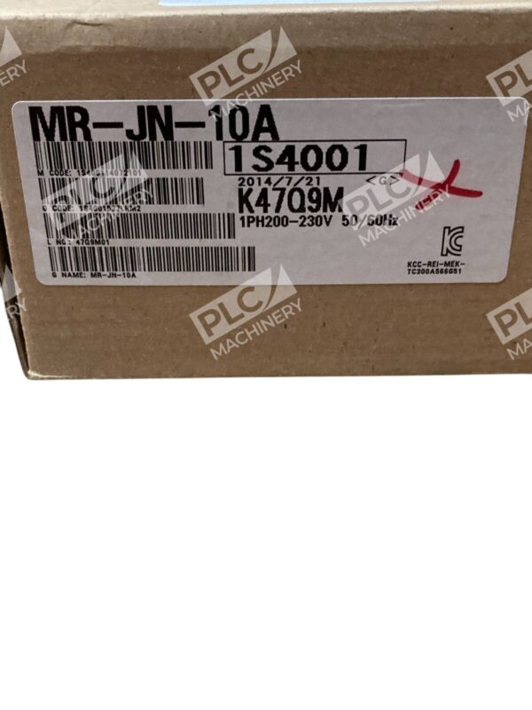 Mitsubishi MR-JN-10A 100W AC Servo Amplifier 200-230V Industrial Automation - Image 2