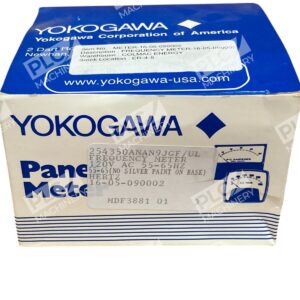 Yokogawa 16-05-090002 120VAC 55-65Hz Frequency Panel Meter 254350ANAN9JGF/UL