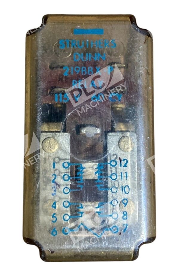 Struthers Dunn 115V 60CY Relay 219BBX-P