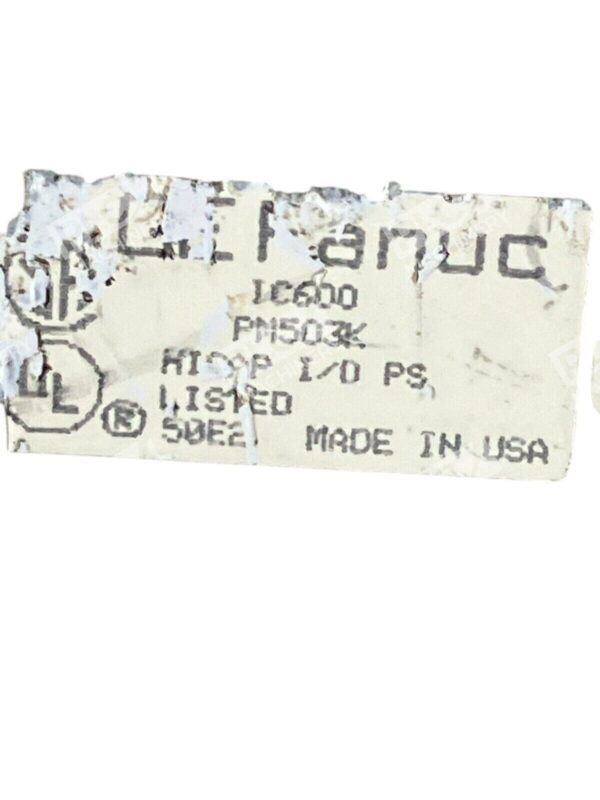 Fanuc GE IC600PM503K Series Six Power Supply A20B-9000-0710 - Image 4