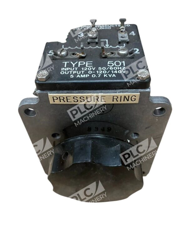 Staco Energy Products 5A 0.7KVA Variable Auto Transformer Type 501