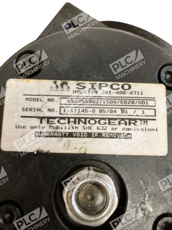 Sipco Technogear Reducer SS045S002/15DQ/EBZ0/HD1 - Image 7