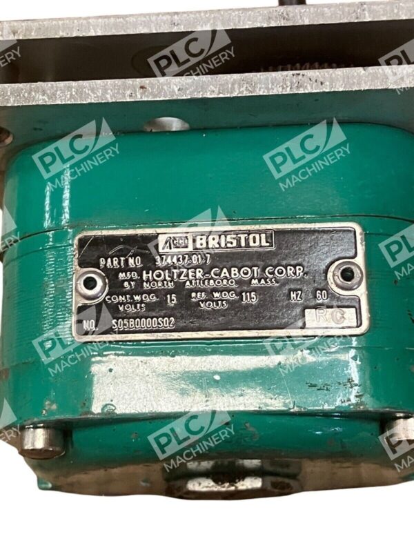 ACCO Bristol Holtzer-Cabot Corp Motor 374437-01-7 - Image 2