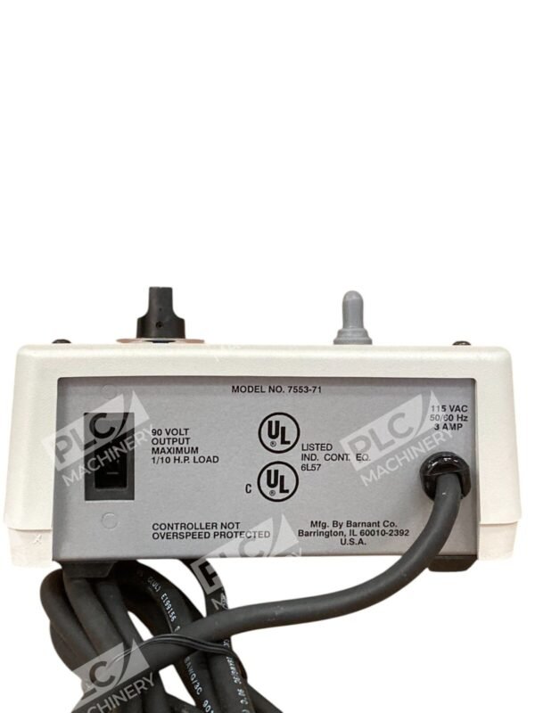 Cole Parmer Barnant Masterflex Speed Controller 7553-71 - Image 6