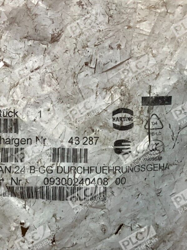 Harting 43-287 HAN 24 B-GG Split Hood 09300240408 - Image 3