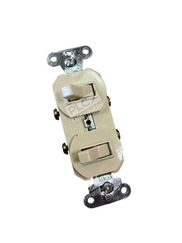 Pass & Seymour 690-I Combination Device Two 1 Pole Switches 15A (lot of 5) - Image 4