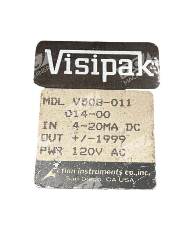 Action Instruments V508-011-014-00 In 4-20MA DC Out +/-1999 120VAC - Image 5
