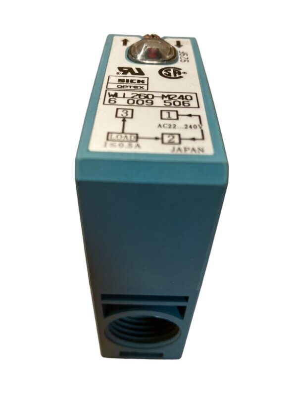 Sick WLL260-M240 Optex 6 009 506 929F Photoelectric Fibre Optic Sensor - Image 4