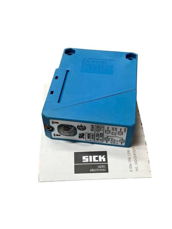 Sick WL260-S230 Optex 6 008 773 9544 Reflective Photoelectric Sensor - Image 3