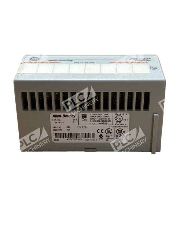 Allen Bradley 1794-OW8 /A Flex I/O 8 Relay Output Modules - Image 2