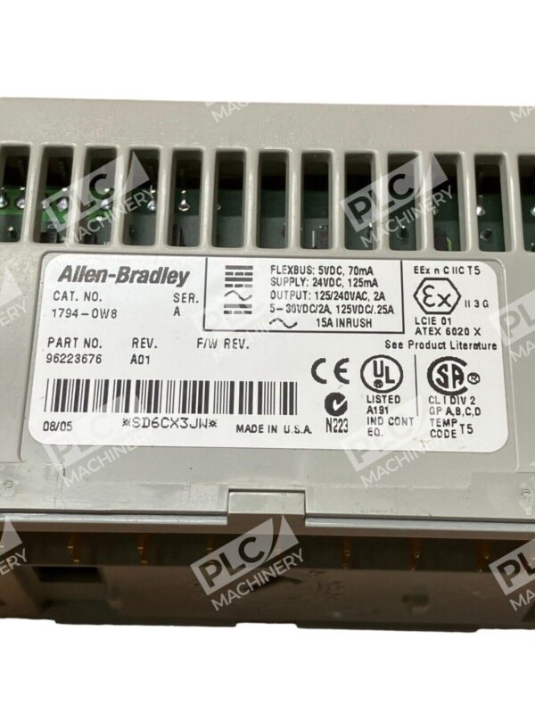 Allen Bradley 1794-OW8 /A Flex I/O 8 Relay Output Modules - Image 3