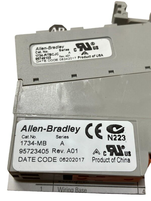 Allen Bradley 1734-TBCJC /A Point I/O Terminal Base 95748004 - Image 5