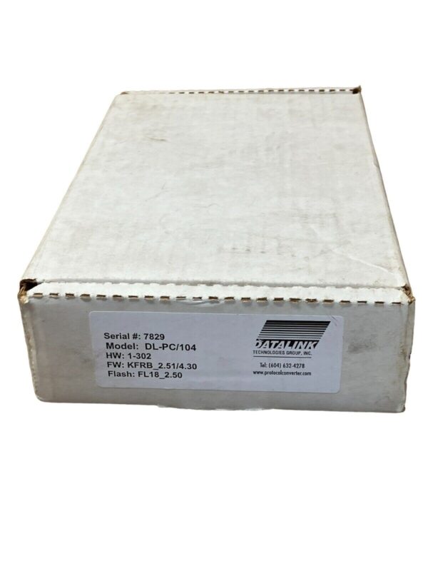 Datalink DL-PC/104 PC Board HW 1-203 KFRB_2.51/4.30 Flash FL18_2.50