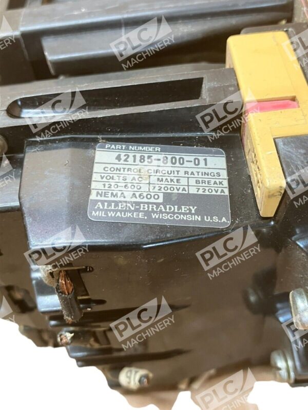 Allen Bradley 42185-800-01 w/ 509-AOD /B 2x 595-A /B - Image 6