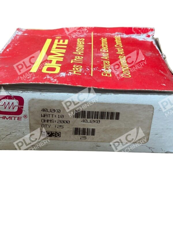 Ohmite 40J2K0 10W 2000Ohms (Box of 25) - Image 2