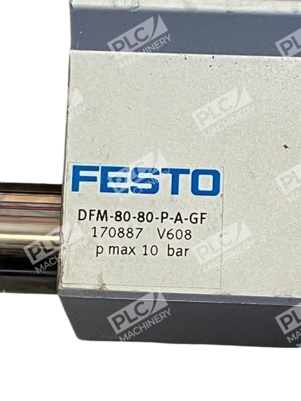 Festo 170887 V608 p max 10bar Guided Cylinder DFM-80-80-P-A-GF - Image 2