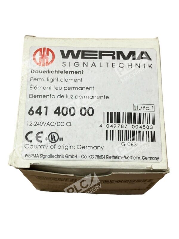 Werma 641 400 00 Clear Light Cover New
