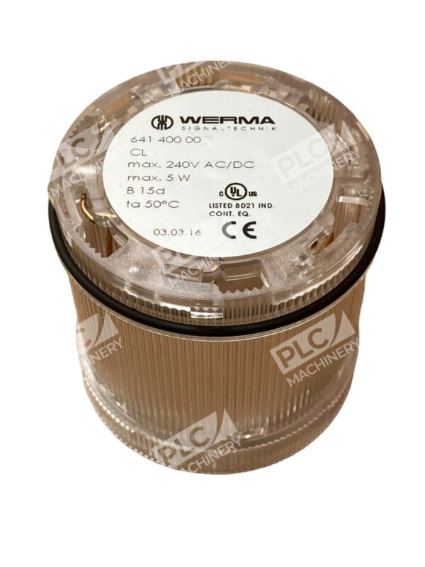 Werma 641 400 00 Clear Light Cover New - Image 2